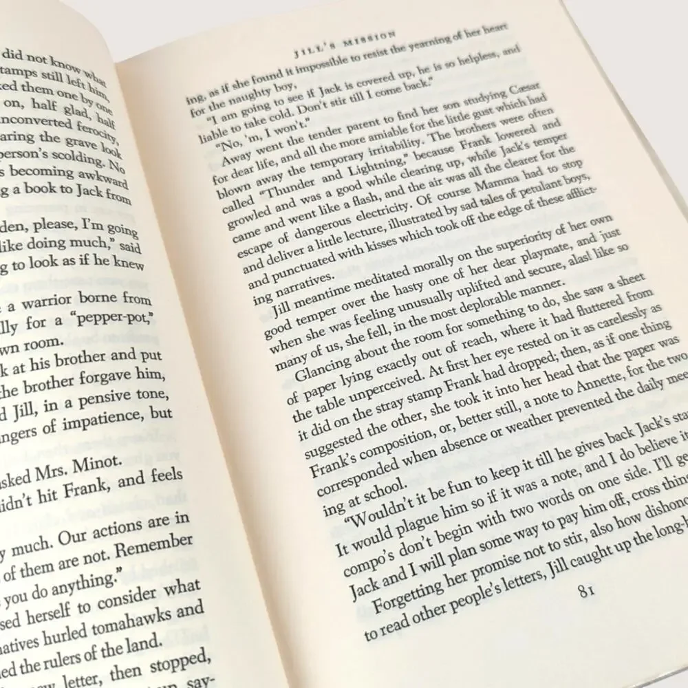1950s Vintage Classic Jack And Jill Hardcover Book By Louisa May Alcott